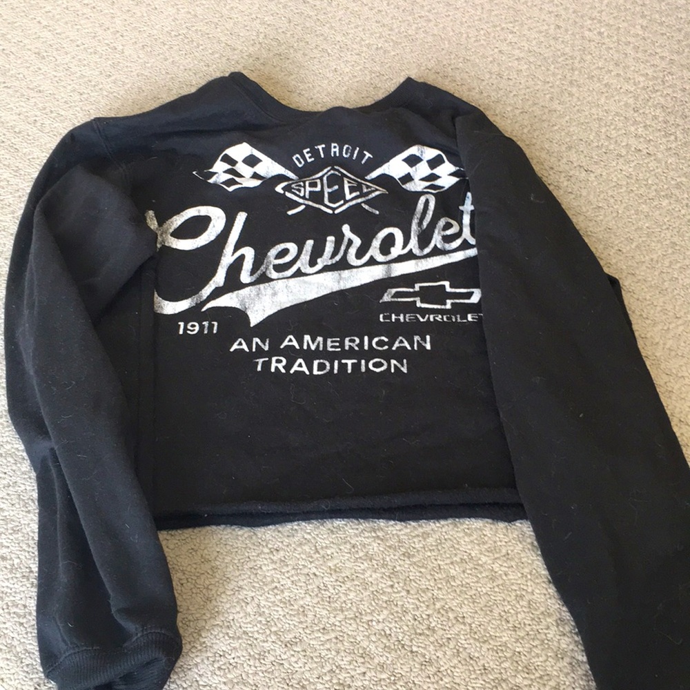 CROPPED long sleeve shirt